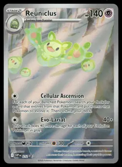 Pokemon Cards Reuniclus 212 Scarlet & Violet Promo Holo Promo NM - Image 1