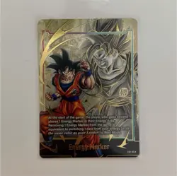 Dragon Ball Super Card Game Son Goku Energy Marker Gold Foil E01-05 - Image 1
