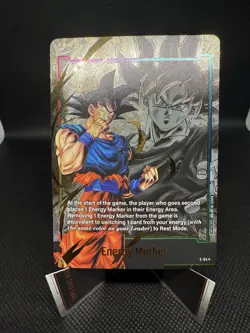 Bandai Dragon Ball Super Card Game Foil Energy Marker Son Goku E-64 STAR - Image 1