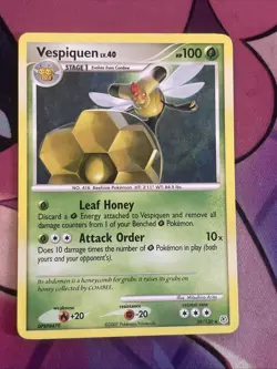 Vespiquen - Diamond Pearl 39/130 Rare Mitsuhiro Arita Pokemon Card HP - Image 1