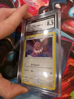 CGC 8.5 Pokemon TCG Eevee SWSH127 Promo Holo Sword & Shield 2021 Card - Image 3