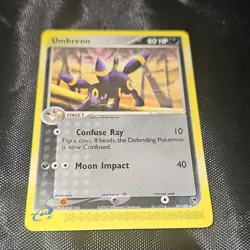 Pokemon Umbreon 24/100 Sandstorm E-Card Rare Regular 2003 - Image 2
