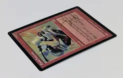 Final Fortune - Magic MTG - Mirage - Signed By D. Alexander Gregory! - Image 4