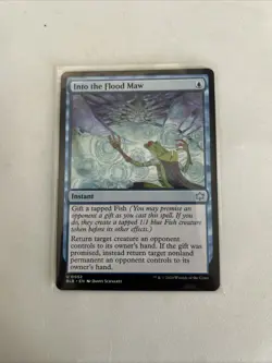 MTG Into the Flood Maw 0052 Bloomburrow NM - Image 1