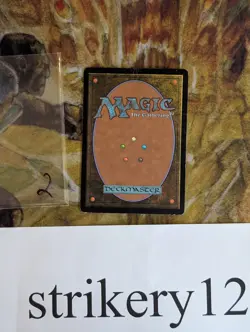 1x Wooded Foothills – Onslaught – Signed by Rob Alexander – MTG - Image 2