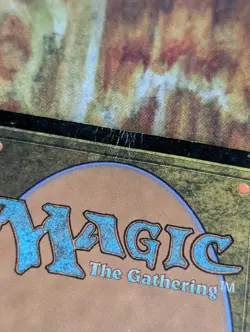 1x Wooded Foothills – Onslaught – Signed by Rob Alexander – MTG - Image 3