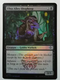 Ulna Alley Shopkeep *FOIL Common* Magic MtG x1 Secrets of Strixhaven - Image 1