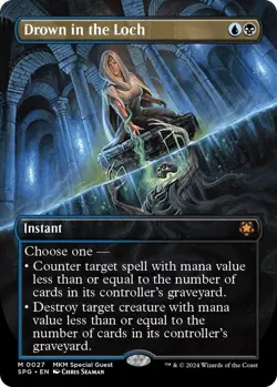 Drown in the Loch (Borderless) [Special Guests] MTG - Image 1