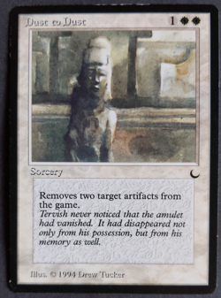 Dust to Dust | The Dark | LP | Artifact Removal | MTG Vintage | - Image 1