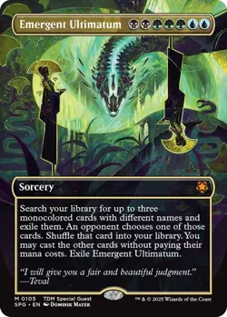 Emergent Ultimatum (Borderless) - Special Guests (SPG) NM MTG - Image 1