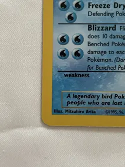 💎Pokemon TCG Articuno Base Set 2/62 Holo Basic English Card 1999 Vintage💎 - Image 4