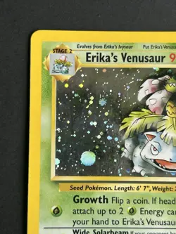 Pokemon TCG Erika's Venusaur 4/132 Gym Challenge Holo MP/LP Moon - Image 4