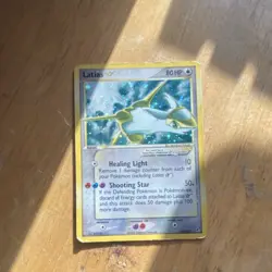Pokemon Latias Star 105/107 EX Deoxys Ultra Rare Holo 80 HP Shooting Star - Image 1