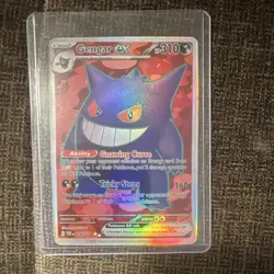 Pokemon Gengar ex Ultra Rare Full Art Holo 198/162 SV05 Temporal Forces 310 HP - Image 1