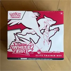 Pokemon Center White Flare Scarlet & Violet Elite Trainer Box Reshiram - Image 1
