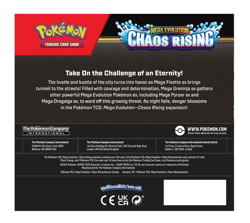 Mega Evolution-Chaos Rising Pokemon TCG Booster Display Box (36 Packs) - PRESALE - Image 3