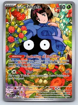Pokemon Erika's Tangela ME: Ascended Heroes #218/217 [Near Mint or Better] - Image 1