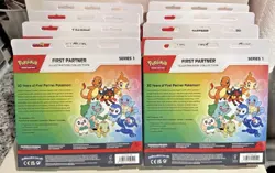 Pokemon TCG First Partner Illustration Collection Series 1: Lot Of 8 - Image 2