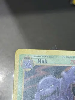 Pokemon Muk 28/62 Non-Holo Rare Fossil - Image 3