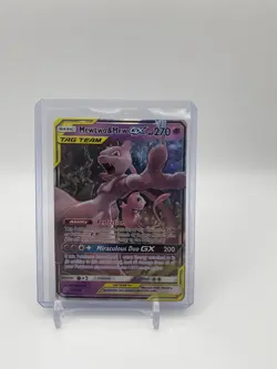 Pokemon TCG Mewtwo & Mew GX #71/236 Unified Minds Ultra Rare - Image 1
