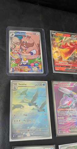 Pokemon lot of 15 GREAT CARDS - Arboliva EX Lucario VStar Jynx Genesect Swanna + - Image 4