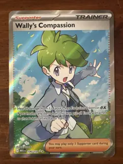 2025 POKEMON MEG EN-MEGA EVOLUTION 176 WALLY'S COMPASSION ULTRA RARE - Image 1