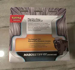 Pokemon TCG: Mabosstiff EX Showcase Box Sealed (3 Booster Packs, Contents Vary) - Image 2