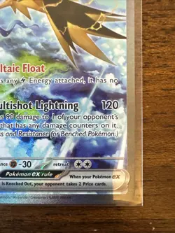 Pokemon TCG - Zapdos EX 202/165 Scarlet & Violet 151 SIR NM Condition - Image 4