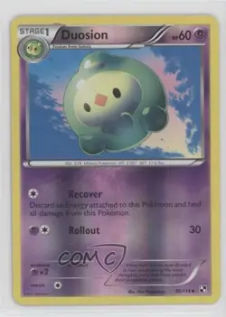 Duosion Reverse Foil Pokemon Black & White Base Set #56 - Image 1