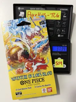 (HEAVY)🔥One Piece Adventure On Kami’s Island OP15-EB04 Sleeved Booster Pack - Image 1
