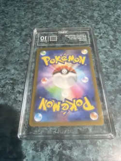 TAG GEM MINT 10 Maushold AR 081/071 Clay Burst sv2D Pokemon Card Game 216 - Image 2