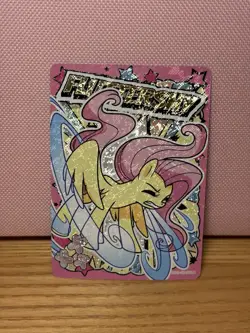 Fluttershy SR HY09-SR-0014L2 My Little Pony Kayou Trading Cards - Image 1