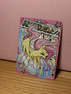 Fluttershy SR HY09-SR-0014L2 My Little Pony Kayou Trading Cards - Image 2