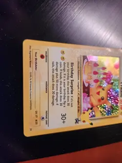 Birthday Pikachu - 24/53 (Celebrations Pokemon card) - Near Mint - Image 2