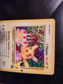 Birthday Pikachu - 24/53 (Celebrations Pokemon card) - Near Mint - Image 3