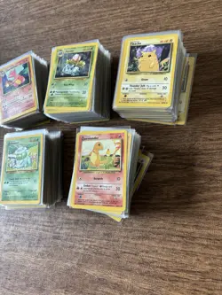 Vintage 1999 Pokemon Base Set Lot Huge! Around 500 Cards All Sleeved - Image 3