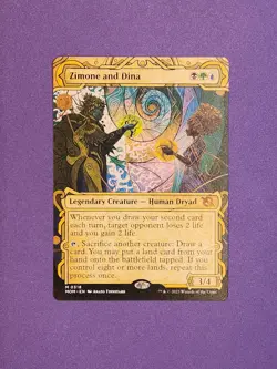 MTG - Zimone and Dina - Regular Mythic - Showcase - MOM 0318 Pack Fresh Card - - Image 1