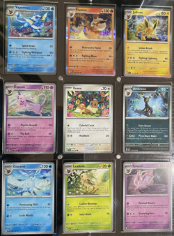 Pokemon TCG EEVEELUTION Collection 9 Card From Scarlet/Violet Era English Set NM - Image 1