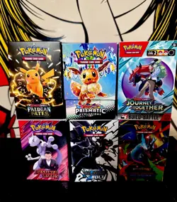 Large Pokemon bulk card lot stored in 14 small Pokemon storage boxes. - Image 1