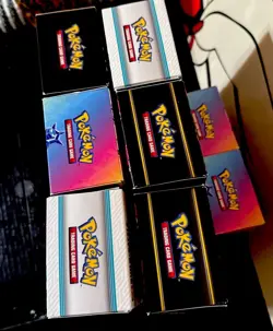 Large Pokemon bulk card lot stored in 14 small Pokemon storage boxes. - Image 2