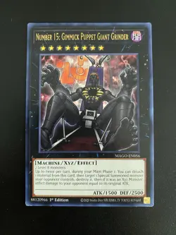 [NM] YuGiOh - Number 15 : Gimmick Puppet Giant MAGO-EN056- 1st Edition - English - Image 1