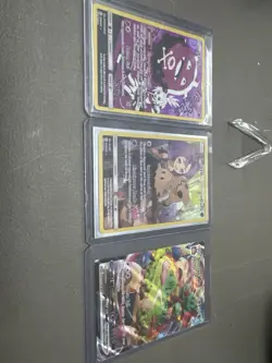 Pokemon Lot Snorlax VMAX Mimikyu Full Art Trainer Gallery Holo Cards Lot Of 3 - Image 1