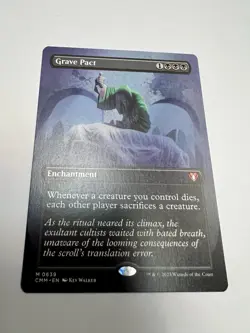 MTG Grave Pact - Borderless NM-Mint Commander Masters - Image 1