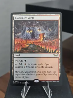 Blazemire Verge Duskmourn: House of Horror Foil - Image 1