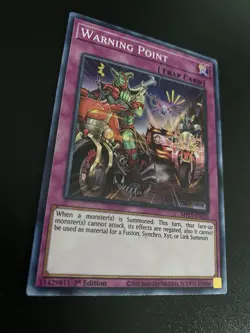 [NM] YuGiOh - Warning Point MP21-EN216 - 1st Edition - English - Image 3