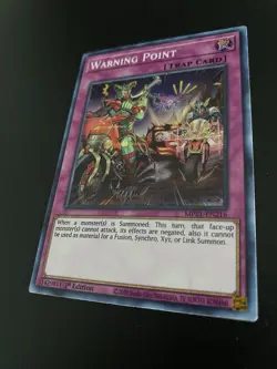 [NM] YuGiOh - Warning Point MP21-EN216 - 1st Edition - English - Image 4