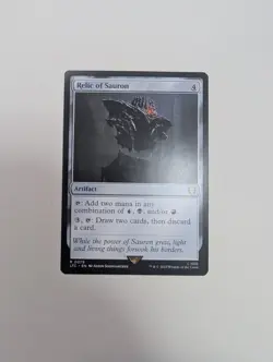 MTG - Relic of Sauron - Commander: Lord of The Rings NM/M Condition - Image 1