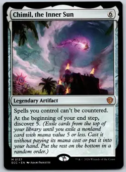 Chimil, the Inner Sun M Commander: Lorwyn Eclipsed 137 NM - Image 1