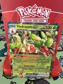Pokemon Hydrapple EX 014/142 Stellar Crown Double Rare Holo NM - Image 1