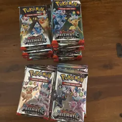 Pokemon Scarlet & Violet Prismatic Evolutions Booster Pack Sealed 1x Pack - Image 2